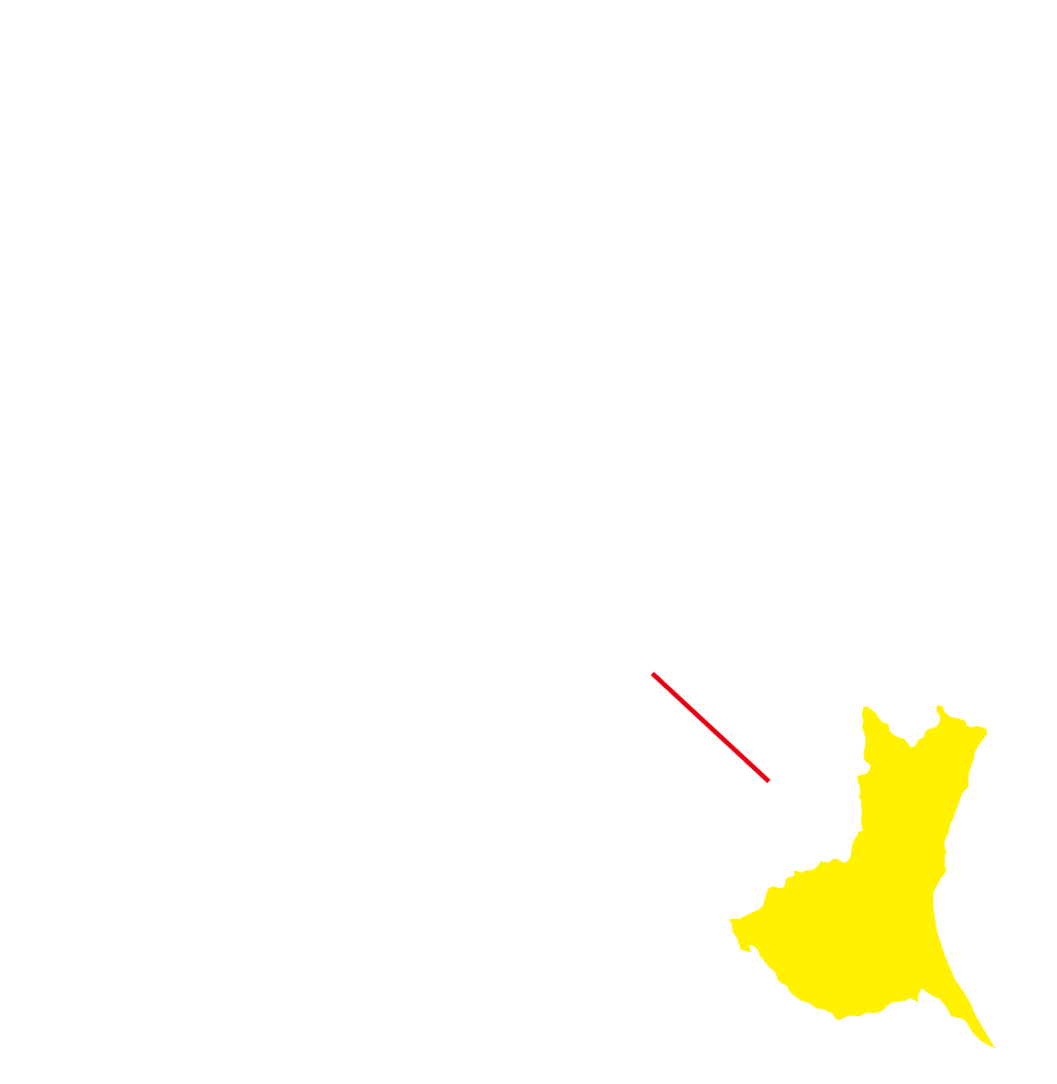 茨城の地図