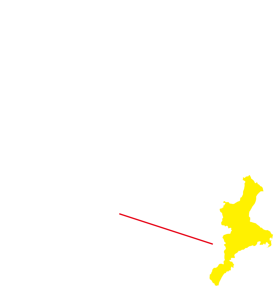 三重の地図