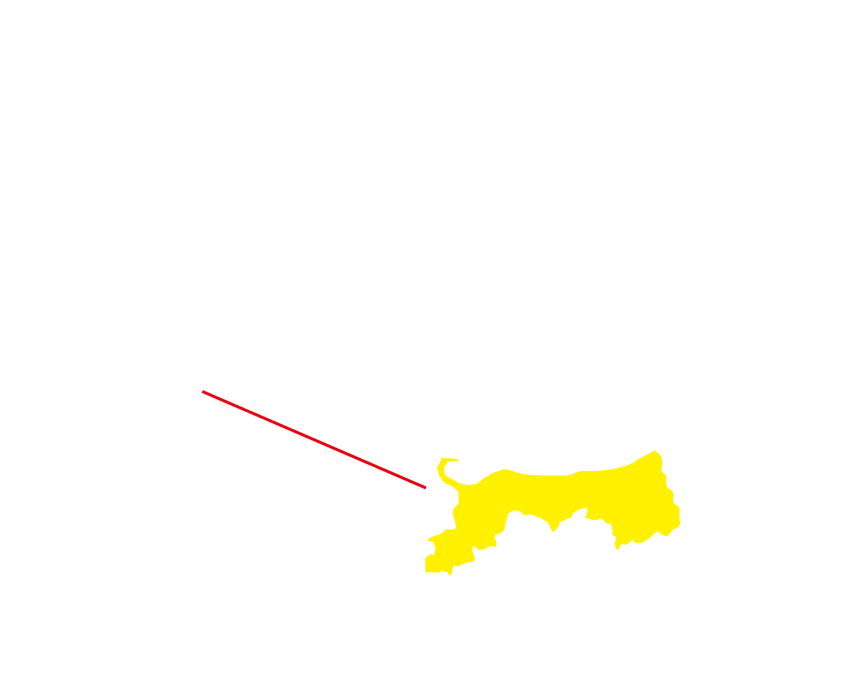 鳥取の地図