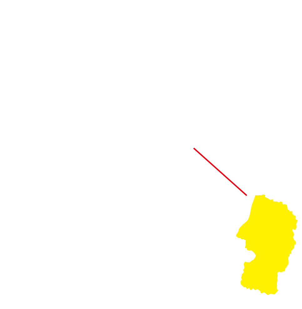 山形の地図